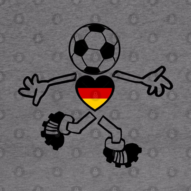 German football by Karpatenwilli